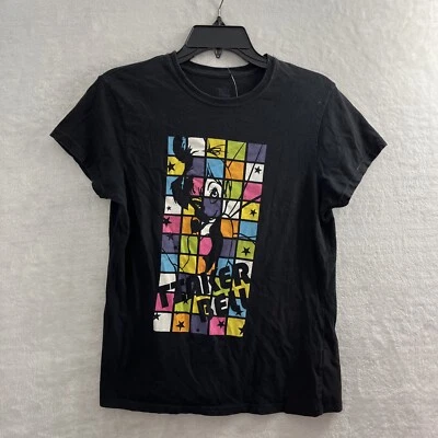 Disney Youth T Shirt Black XL Tinker Bell Short Sleeve Cotton Crew Neck Pullover - Image 1 of 4