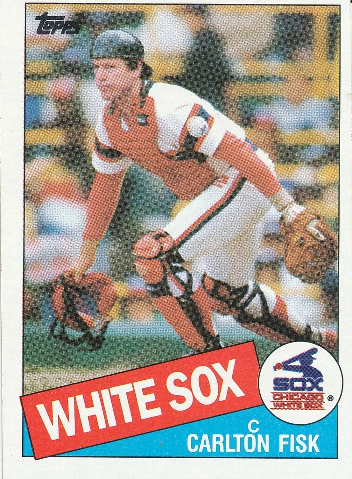 Carlton Fisk 1985 Topps #770 Chicago White Sox Baseball card - Image 1 of 1