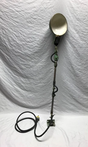 VTG Industrial Shop Work Bench Articulated Light Fixture Table Lamp Old 1175-23B Cover