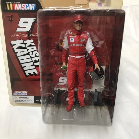 Action Figure 2004 Kasey Kahne #9 Series 4 Nascar McFarland Toys Cover