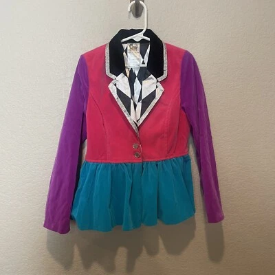 Chaqueta Bufón Spirit Halloween Rosa/Negro Niñas 6 Foto 1 de 4