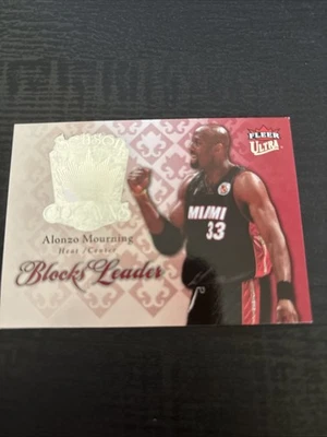 2007-08 Fleer Ultra - Season Crowns Alonzo Mourning #SC-7 Memorabilia (MEM) - Image 1 of 2