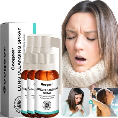 MARKENLOS 3x Herbal Lung Cleansing Spray 30ml