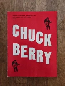 Original 1964 Concert Programme Chuck Berry Animals - Imagen 1 de 8