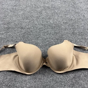 Warner's 01356 Womens Full Coverage Underwire T-Shirt Bra 34B Beige Nude - Picture 1 of 3