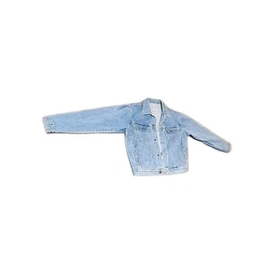 Vintage Mens Today's News Denim Jacket PREOWN Light Wash - Picture 1 of 17