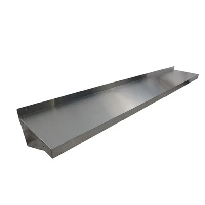 930mm x 356mm NEW STAINLESS STEEL WALL MOUNTED SHELF SHELVING DISPLAY UNIT - image 1 of 4