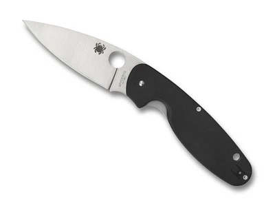 Cuchillo Plegable Spyderco Énfasis, Hoja de Acero Inoxidable 3.58" - Borde Liso - G-10 Foto 1 de 3