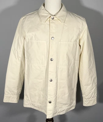 A.P.C. Alessandro Men's Size XL Natural Cotton Jacket NWT - Image 1 of 4