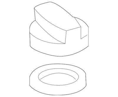 Tapa de llenado original Mercedes-Benz 000-010-12-85 Foto 1 de 3