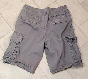 Pantalones Cortos Carga Old Navy Talla 28 X 10 Bolsillos - Gris Piedra - Imagen 1 de 11
