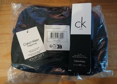 Calvin Klein One Eye Makeup Remover 125ML & Cosmetic Bag (Brand New & Unopened) - Image 1 of 4