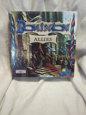 Dominion: Allies Expansion Board Game Rio Grande Games Novo Frete Grátis EUA - Imagem 1 de 2