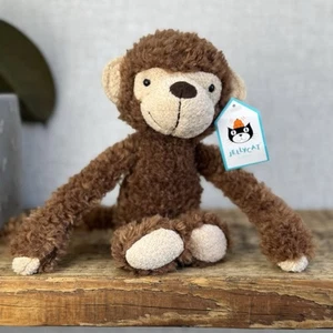 Jellycat Small Vintage Monkey - Brand New With Tags Rare 9" - Picture 1 of 10