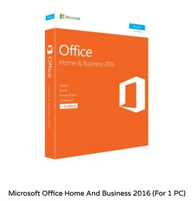 MICROSOFT OFFICE 2016 HOME and BUSINESS with Outlook - WINDOWS Sealed Brand New - Image 1 of 2