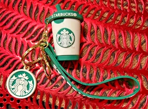 Llavero Starbucks 3D con soporte y logotipo circular - Imagen 1 de 3