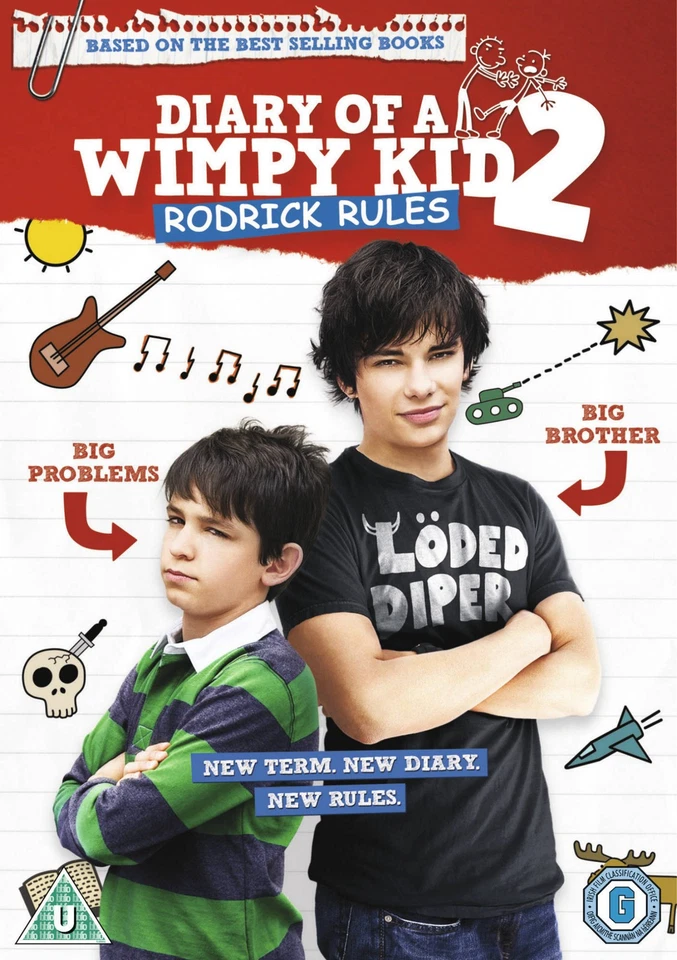 Diary of a Wimpy Kid 2 - Rodrick Rules (DVD) - Image 1 of 1