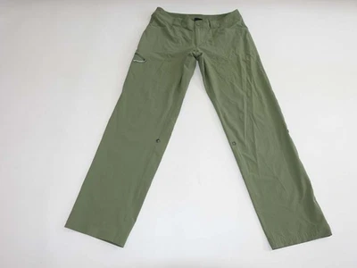 Eastern Mountain Sports Women's Cargo Hiking Pants Size 8 Regular Green Nylon 8R - Image 1 of 4