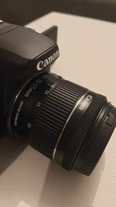 Canon EOS 77D – DSLR Camera – Black (with EF-S 18–55mm f/4–5.6 EFS lens) - Picture 1 of 3
