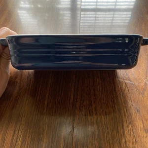Plat à pâtisserie rectangulaire bleu grès Le Creuset 10-43 jamais utilisé - Photo 1/7