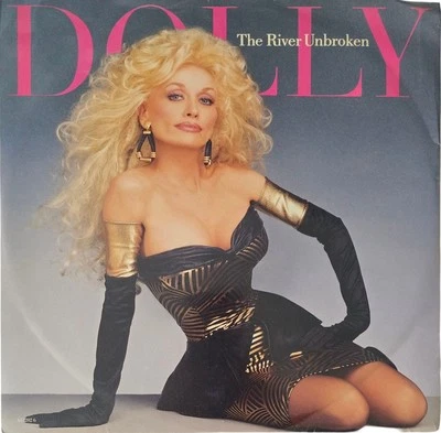 Dolly Parton The River Unbroken 12" Vinyl 1987 CBS-6512026 - Image 1 of 2
