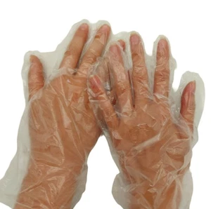 10000 STK Einweghandschuhe Einweg Handschuhe klar Einmalhandschuh Tankhandschuh  - Bild 1 von 5