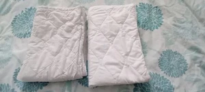 Pillow Protectors, Quilted x 2 Standard Size Envelope Opening - Picture 1 of 1