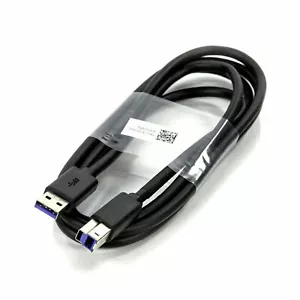 Dell 5KL2E05502 6' USB 3.0 Cable Type A to Type B USB Printer Cable - Picture 1 of 3