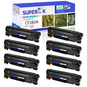 8PK CF283A 83A Kaseta z tonerem do HP LaserJet Pro MFP M128fp M128fn M201 M225 - Zdjęcie 1 z 24