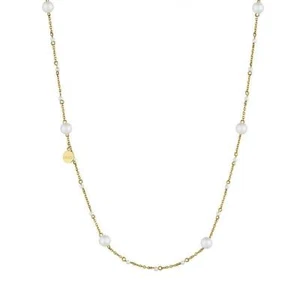 Collana Da Donna LJ1503 Di Liu Jo Realizzato In Acciaio Inossidabile Colore Oro - Picture 1 of 3