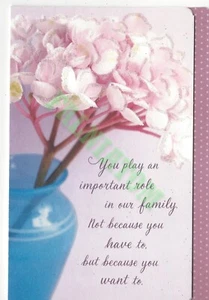 Nueva tarjeta del Día de la Madre Hallmark de nuevo - madrastra - Imagen 1 de 2