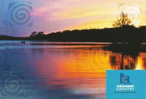 Cartolina OK Zolfo Chickasaw Nat'l Area Ricreativa Lago di Arbuckles Murray Città - Foto 1 di 1