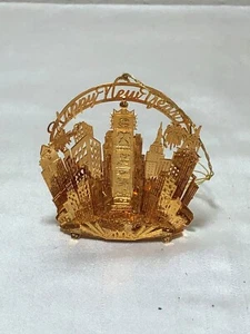 GORGEOUS: Danbury Mint Gold 2004 Time Square New Year Ornament. - Bild 1 von 1