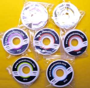 7 x Solder Wick kit: 1.5m (5ft) 1+1.5+2+2+2.5+2.5+3 mm Copper Braid Desoldering - Picture 1 of 1