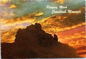 Praying Monk Camelback Mountain at Sunset, Phoenix, Arizona Postcard - Picture 1 of 2