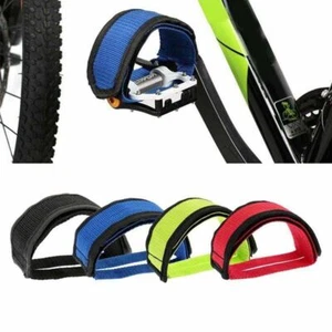 Fixie Gear BMX Fahrrad Nylon Klebebänder Pedal Zehenpartie Clip Riemen 1 Stück - Bild 1 von 5
