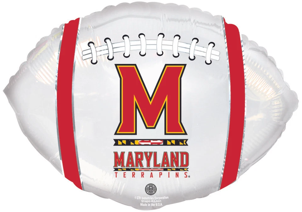 Clearance College Balloons 21" Maryland Football Balloon Terrapins - Image 1 of 1