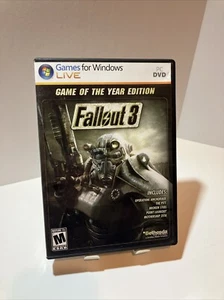 Fallout 3: Edición Juego del Año - PC, 2009 (Disco Falta 1) - Imagen 1 de 4