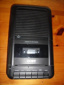 Coby CVR22 Cassette Recorder Working with mic+ 5 Maxell UR 90 Min cassettes VGC! - Picture 1 of 9