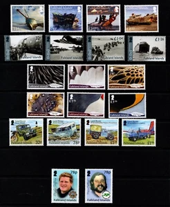 FALKLAND ISLANDS  2019  COMMEMORATIVES  COMPLETE YEAR SET  5 SETS  MNH - Picture 1 of 1