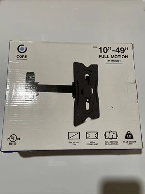 Core Innovations Full Motion TV Mount 10"-49" - CWM490FM - Image 1 of 2