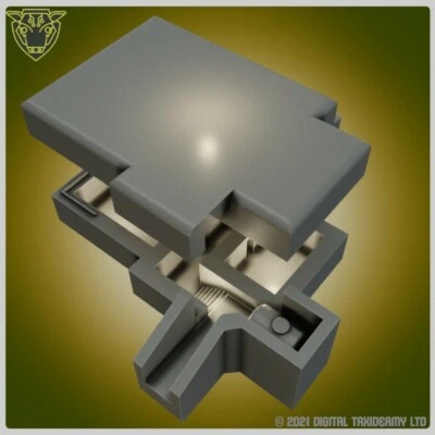 VF7B V2 Merville Battery Ammunition Bunker 15mm 00 railway 1/100 1/76 1/84 FOW - Image 1 of 4