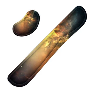 Gaming Keyboard Wrist Pad & Mouse Wrist Rest Cushion Support Combo Set - 3197 - Picture 1 of 5