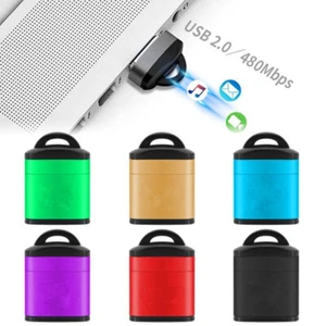 Adaptateur Lecteur Carte Mémoire Mini USB 2.0 Haute Vitesse pour Micro SD SDHC SDXC TF - Photo 1/10