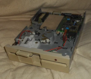Panasonic Tan 5 1/4 Floppy Drive L2648 Used Untested Made in Japan - Picture 1 of 6