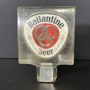 Vintage BALLANTINE BEER Tap Handle Lucite Tap Knob - Picture 1 of 7