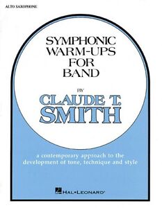 Échauffements symphoniques pour échauffements symphoniques de groupe Eb Alto Saxophone NEUF 020823100