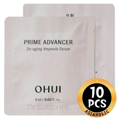 O HUI Prime Advancer De-aging Ampoule Serum 1ml x 10pcs (10ml) Sample Newest Ver - Image 1 of 4