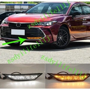 2xLuz antiniebla LED blanca amarilla para parachoques delantero izquierdo derecho Toyota Avalon 2018-2022 - Imagen 1 de 2