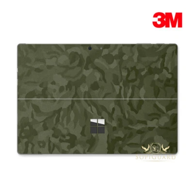 SopiGuard 3M Avery Carbon Fiber Skin Rear and Side Panel Microsoft Surface Pro X - Image 1 of 3